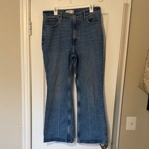 Abercrombie & Fitch Blue Flare Jeans
